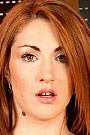 Sexy redhead Oli sne...